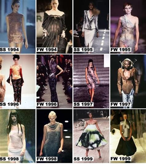 alexander mcqueen collections timeline.